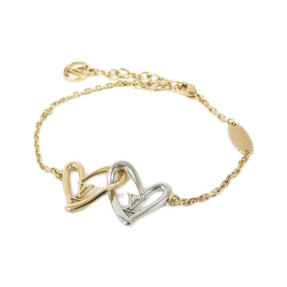LOUIS VUITTON Gold Love Charm Bracelet - Picture 1 of 3